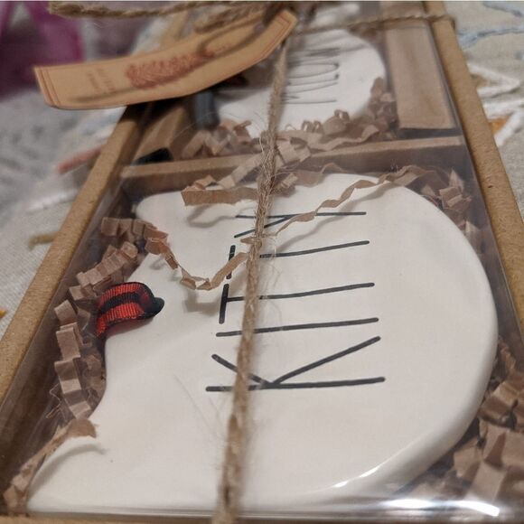 Rae DUNN By magenta kitty love ornaments set of 3 pcs NEW - Picture 5 of 6